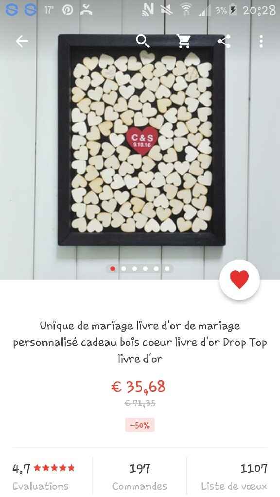 Tuto livre d'or original - 1