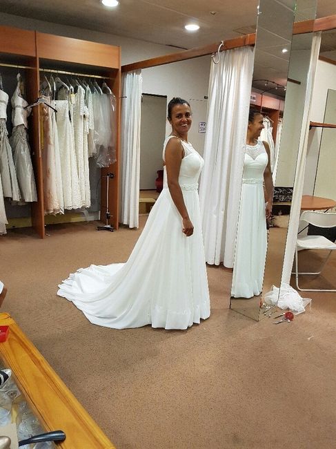 Ma robe 1ere retouche... - 2