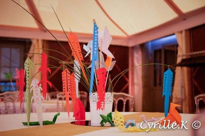 Décoration deuxième table enfant