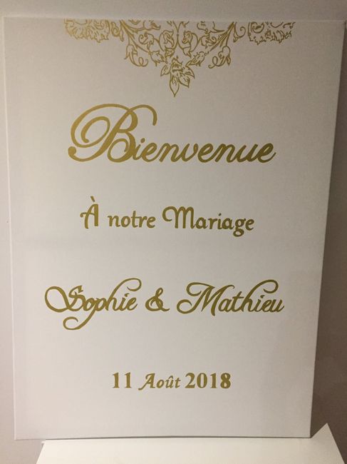 Vos panneaux de bienvenue diy ? - 1
