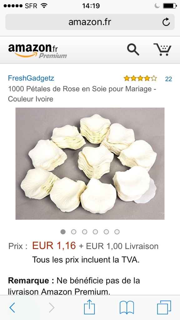 Pétales artificiels aliexpress - 5