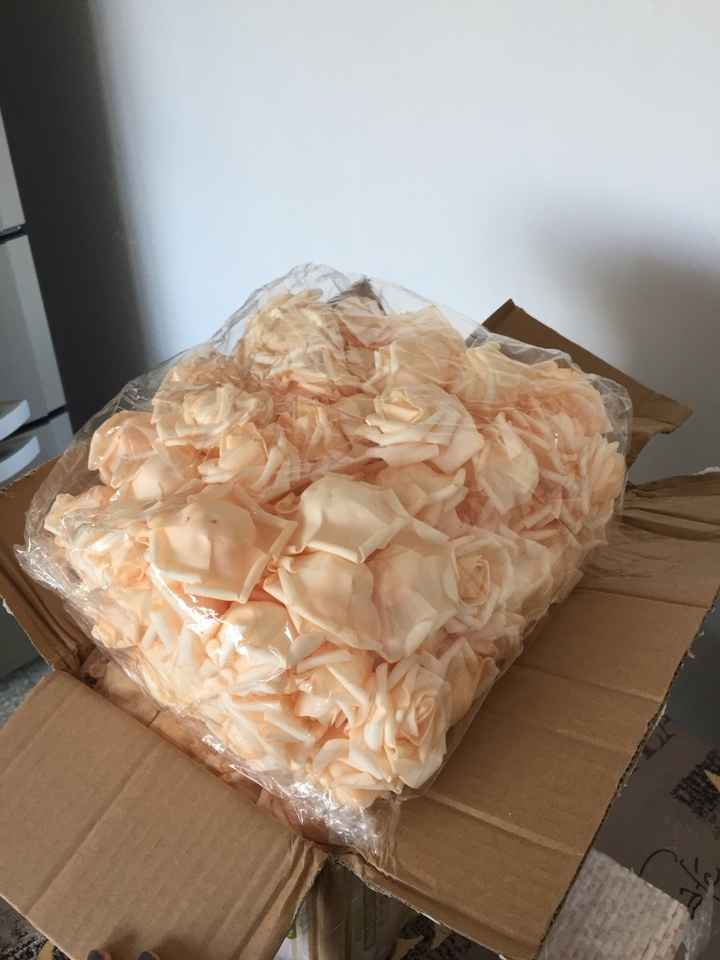 Rose en mousse aliexpress - 1