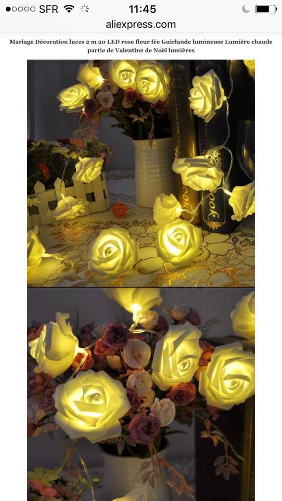 Rose lumineuse aliexpress - 3