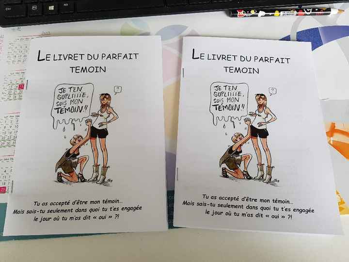  Livrets témoins finis 😊😊 - 1