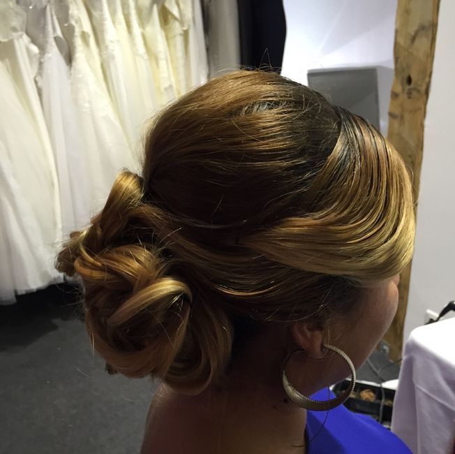 Essai coiffure pendant salon privée noces secrètes - 3