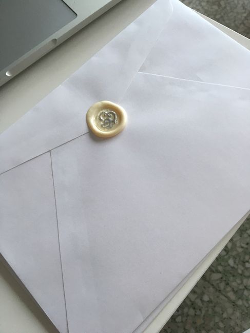 Mes faire-parts bling bling  et maintenant le stress de la rédaction des enveloppes - 4