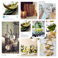 Jaune, gris et blanc - 1