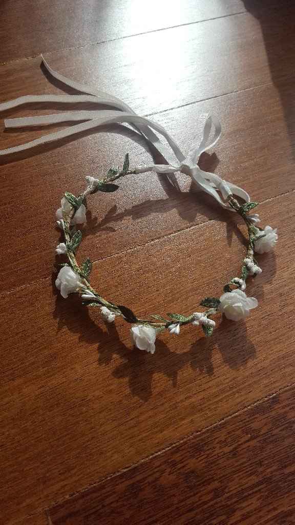 Couronne de fleurs enfant - 1