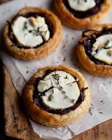 tarte a l'oignon et chevre
