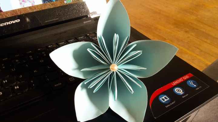fleur origami
