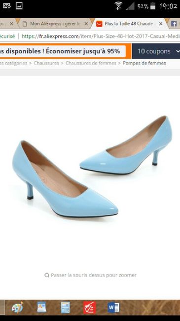 Mes chaussures 
