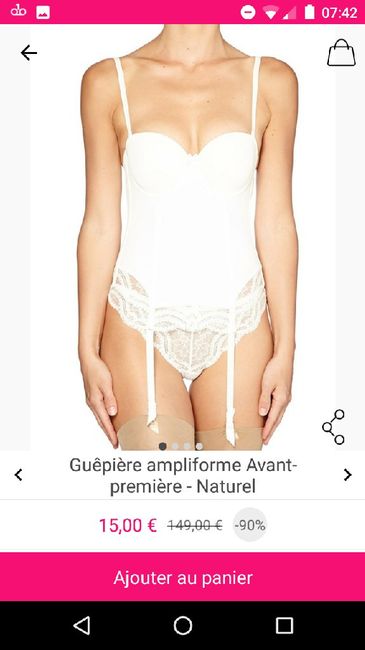 Vente Simone Perele :lingerie mariage prix cassé !! Today! - 1