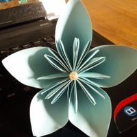 fleur origami
