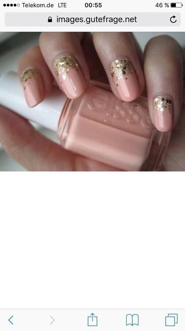 Ongle le jour j