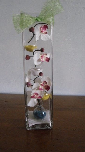 centre de table orchidées