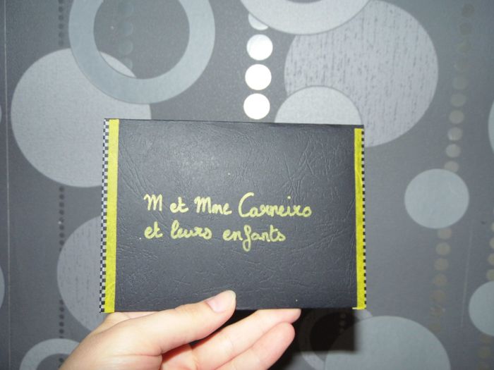 Devant du faire part