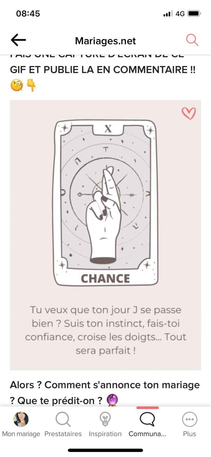 La chance te sourit 🔮😃 - 1