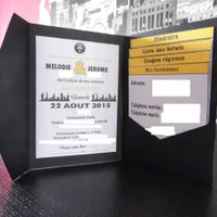 Notre faire part! New York en noir et jaune! 