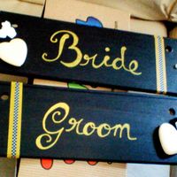 pancarte pour chaise