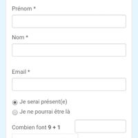 RSVP recherché