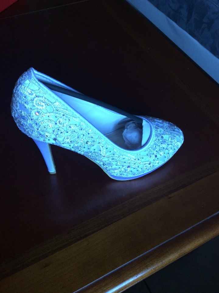 Les chaussures c est fait!