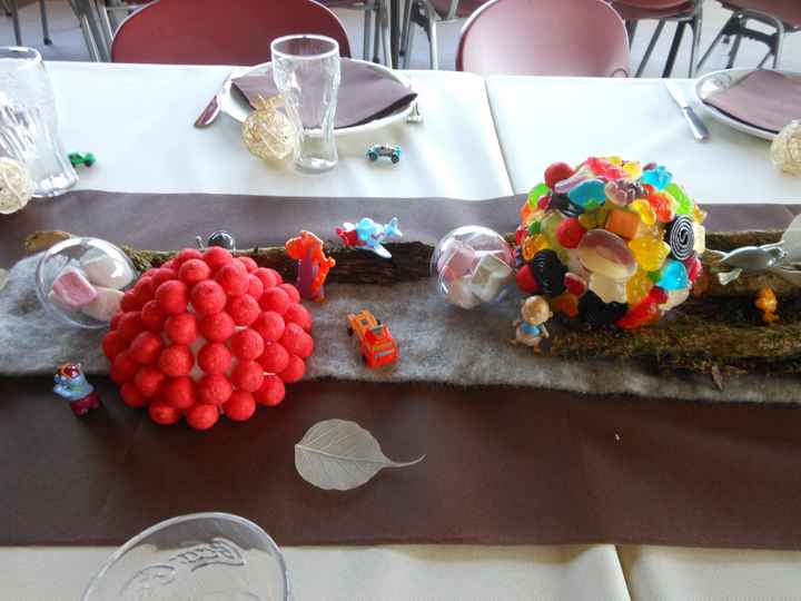 Centre de table bonbons 3