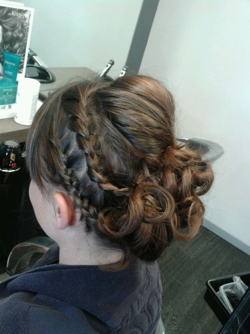 Mon essai coiffure !! - 2
