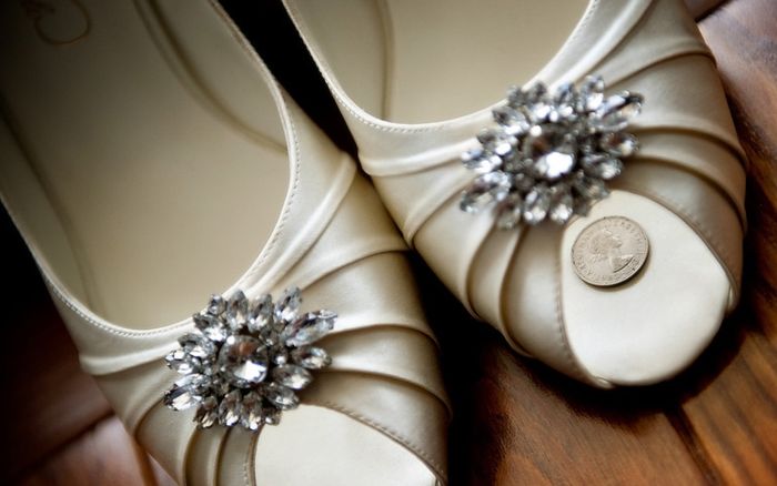 Silver six pence in her shoe