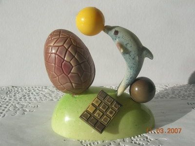 chocolat de paque joueur
