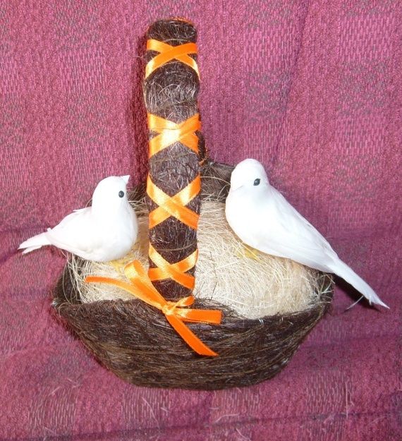 porte alliances oiseau