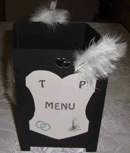 Prototype de mes menus
