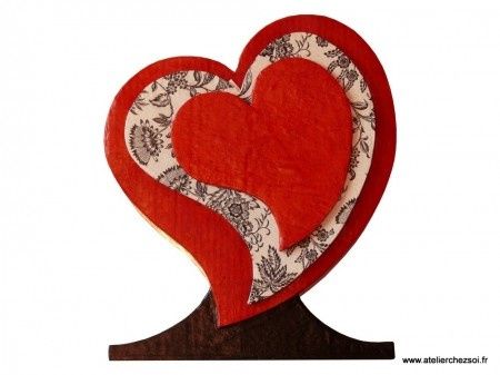 idée urne de la semaine : Coeur passion
