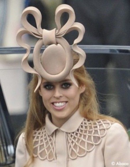 Chapeau de mariée pouahhhh