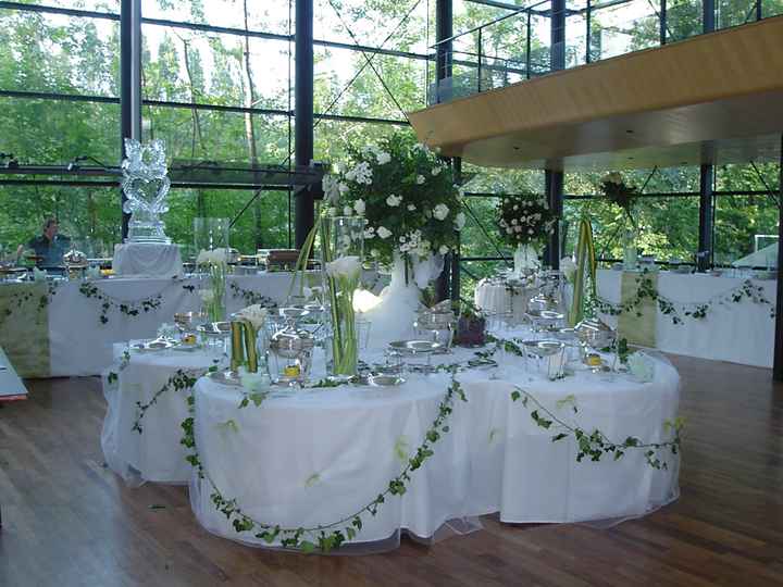 Déco de table de buffet