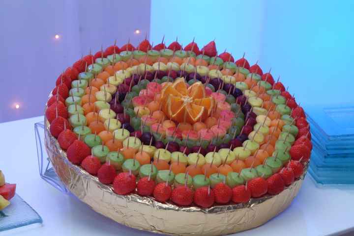 buffet de fruits 