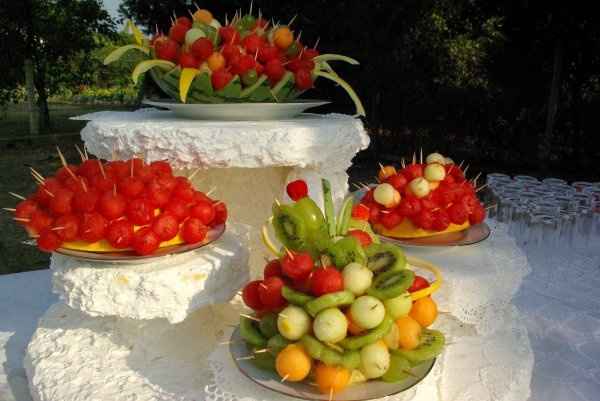 buffet de fruits 