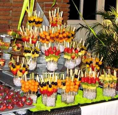 buffet de fruits 