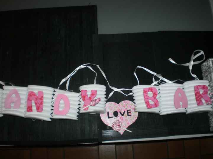 GUIRLANDE DE CANDY BAR