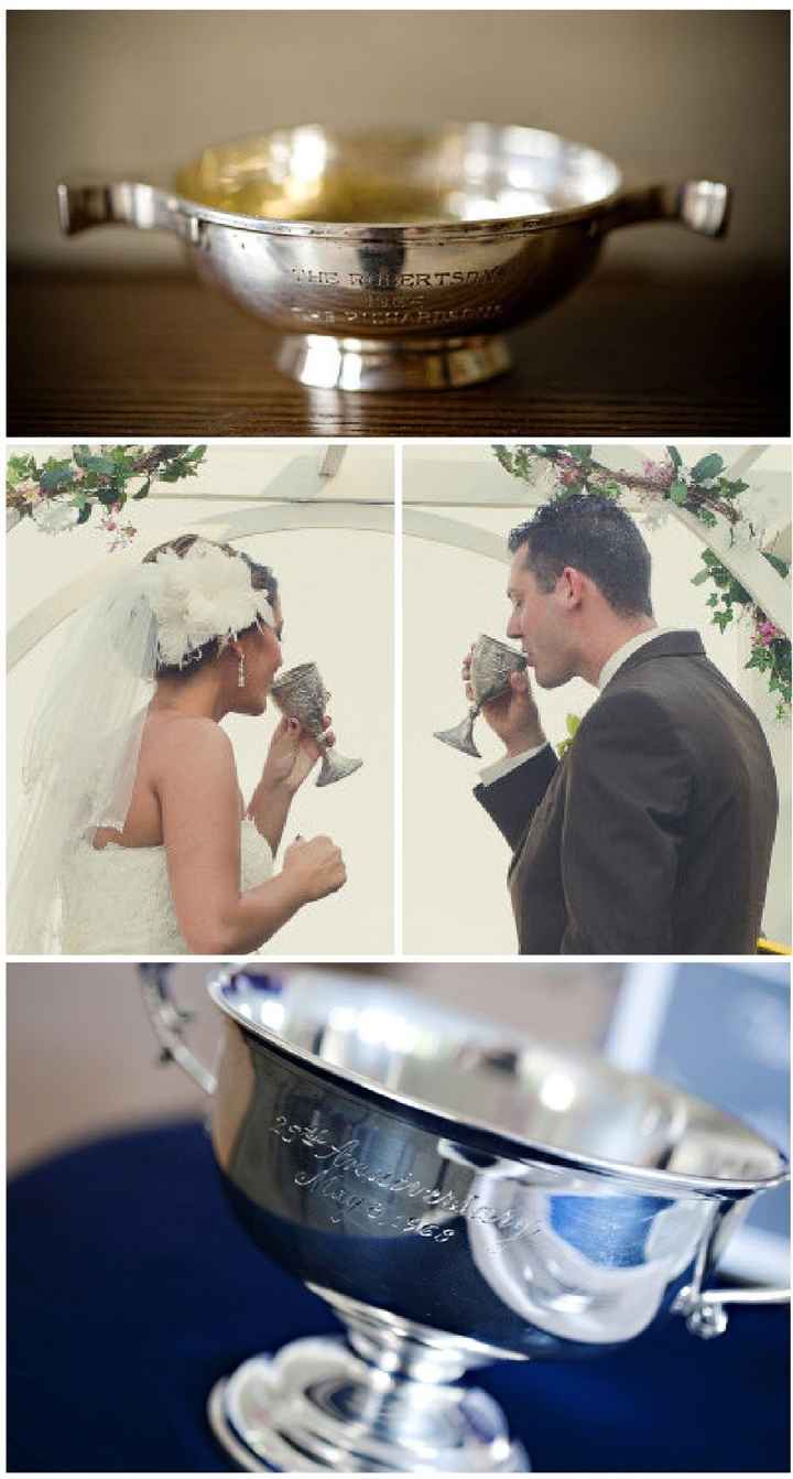 La cérémonie de la coupe d'amour