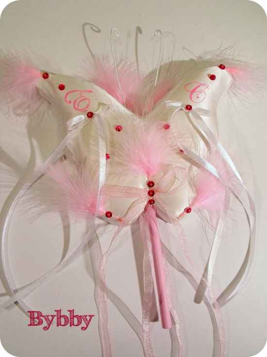 porte alliances papillon