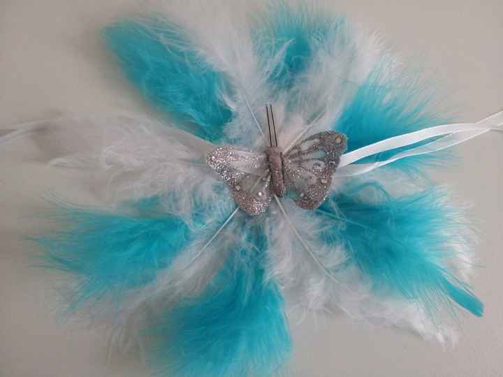 porte alliances oiseau ou papillon ou les 2