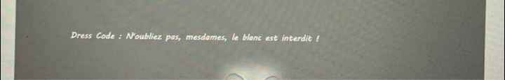 Comment annoncer le dress code sur les invitations - 1