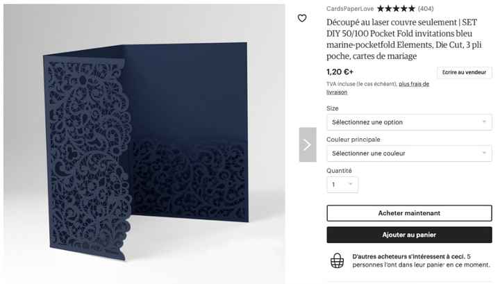 pochette découpée au laser 1