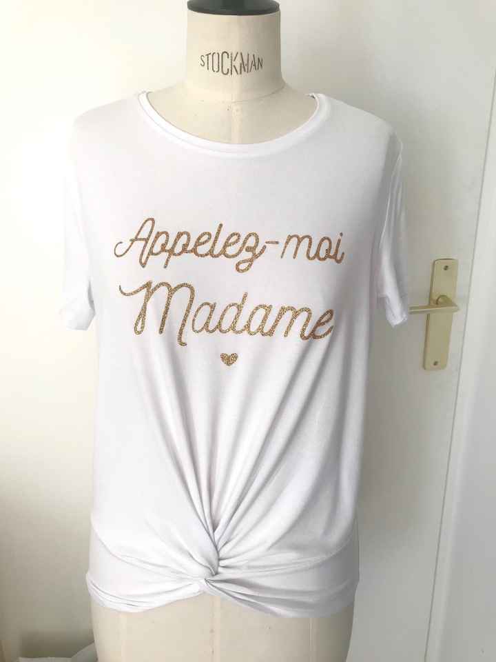 t shirt du lendemain fait maison - 1