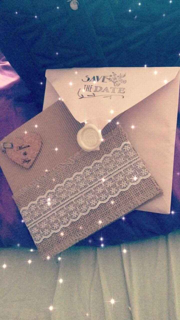 Trop fière de nos faire part!!