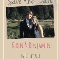 Avez vous fait de save the date !!! - 1