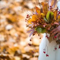 bouquet de feuilles d'automne