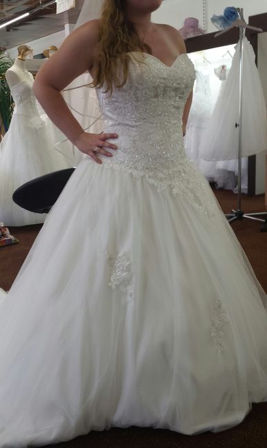 Première robe...
