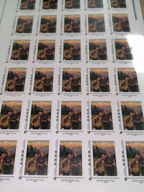 Timbres personnalisés, voici les nôtres 😍 2