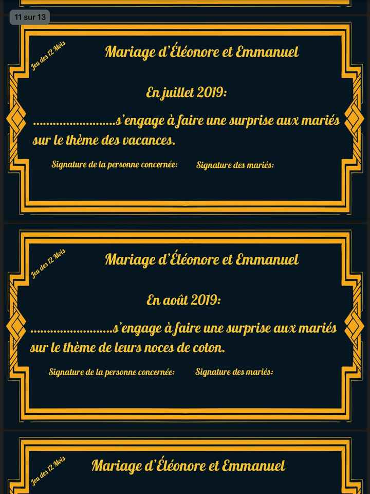 Préparations des jeux du mariage - 6